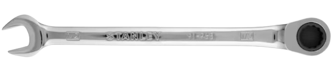 LLAVES MIXTAS CON RATCHET STANLEY